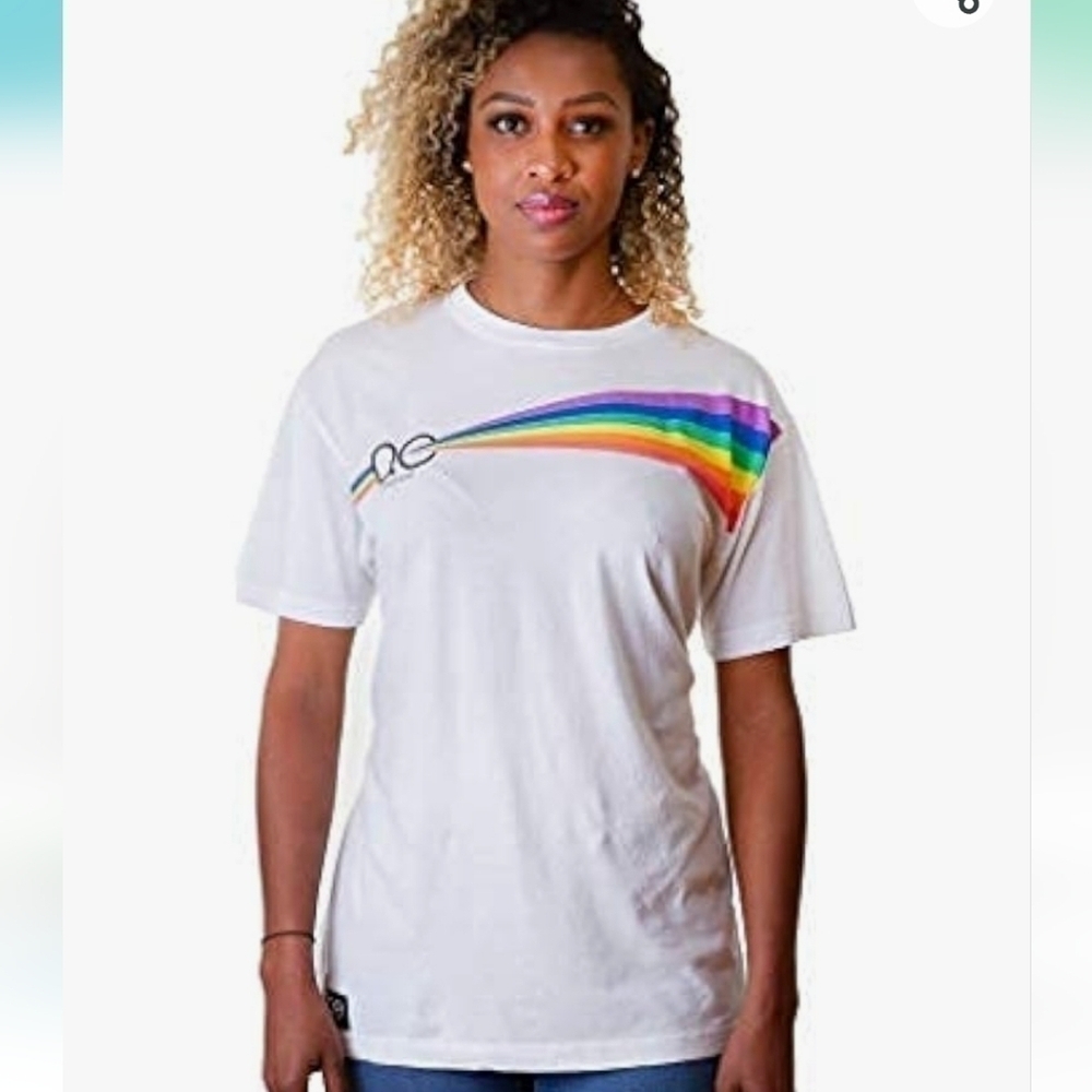 Pride Ready 🌈 Queer Eye White Prism Tee Pride Ready 🏳️‍🌈 NWT